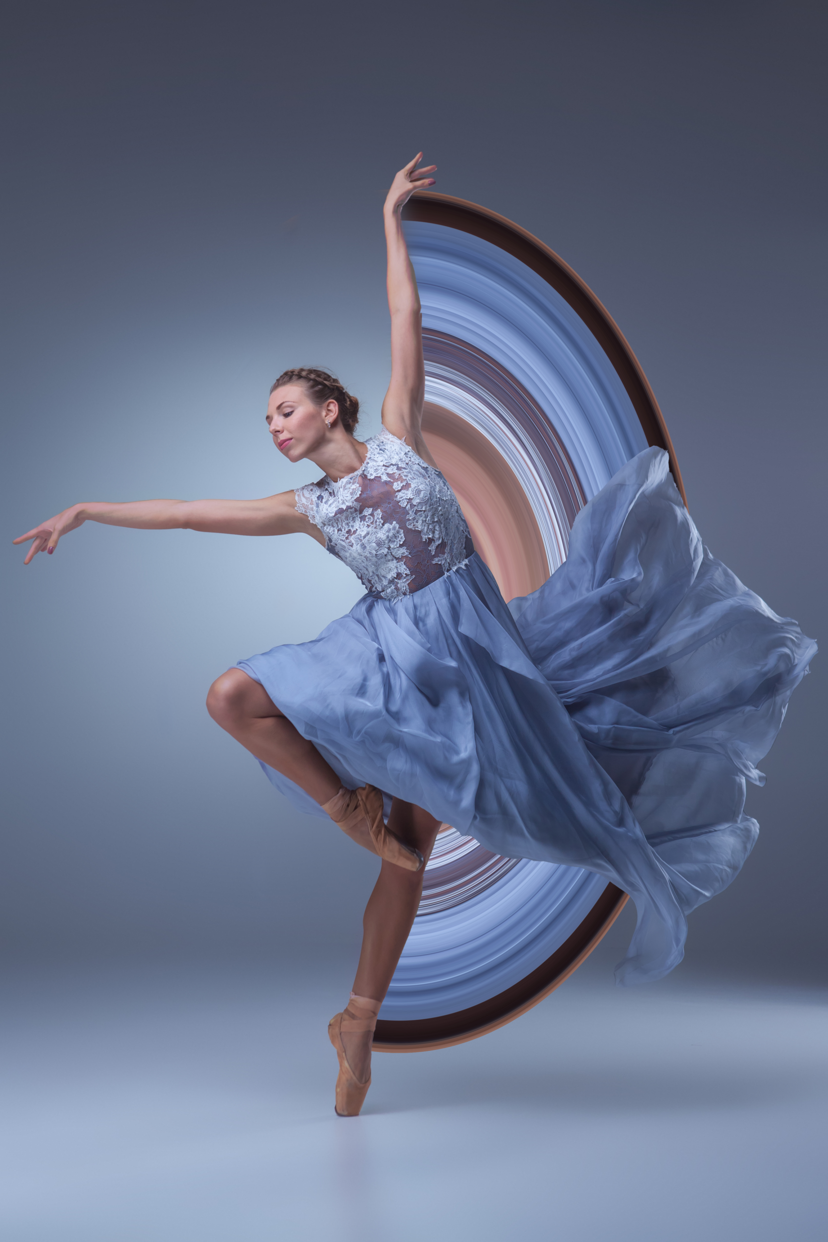 Tänzerin Compositing